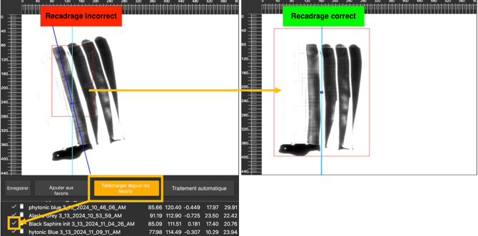 load favorites old editor french