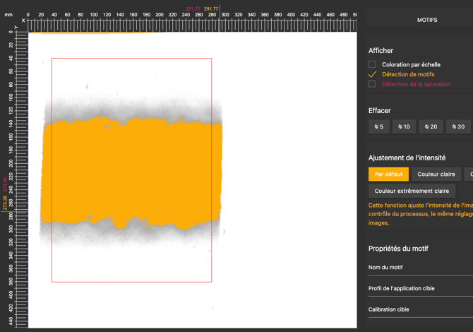 new pattern editor pattern select french
