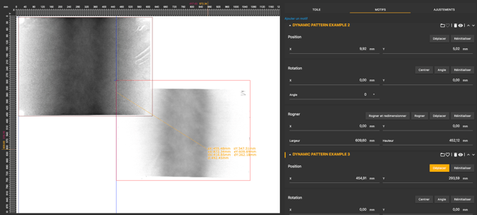 pattern move editor french