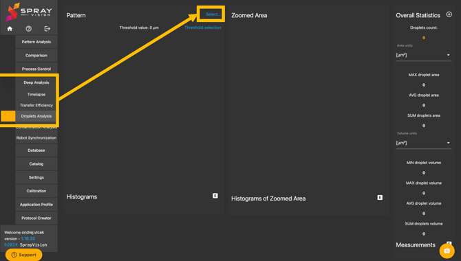 droplet analysis module