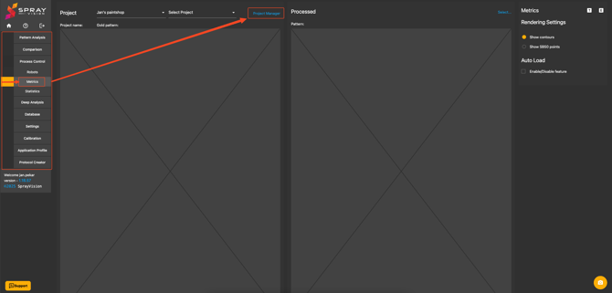 project manager button