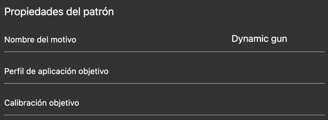 properties editor spanish