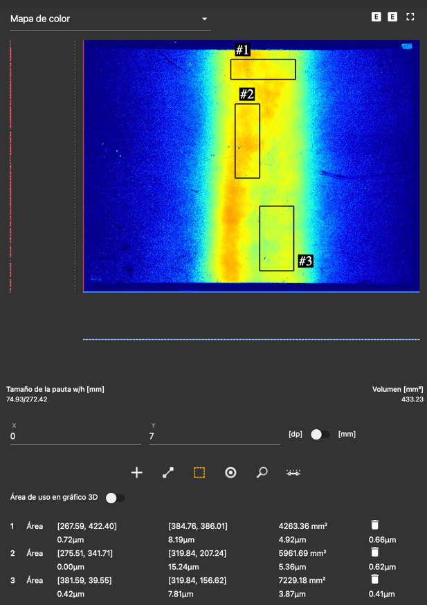 examine area spanish