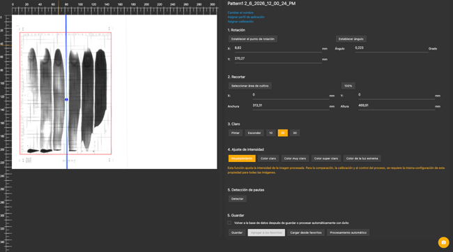 old pattern editor spanish