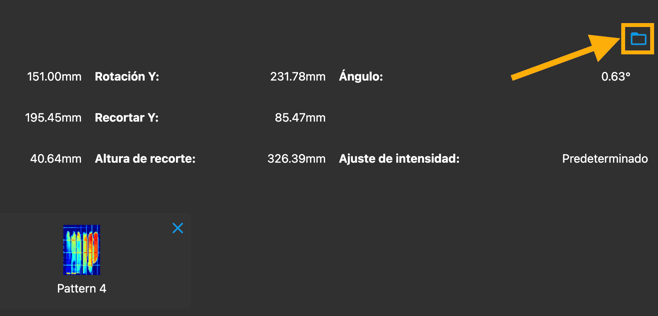 select batch processing from favorites spanish